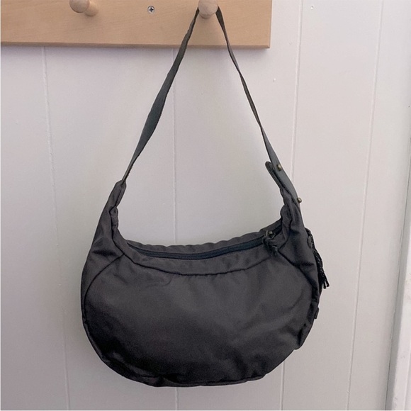 OVERLAND EQUIPMENT HOBO NYLON GRAY SHOULDER PURSE BAG - Picture 3 of 7